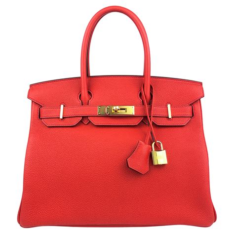 hermes birkin rouge tomate|HERMES Togo Birkin 30 Rouge Tomate .